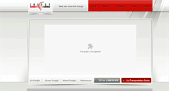 Desktop Screenshot of energyfreight.com